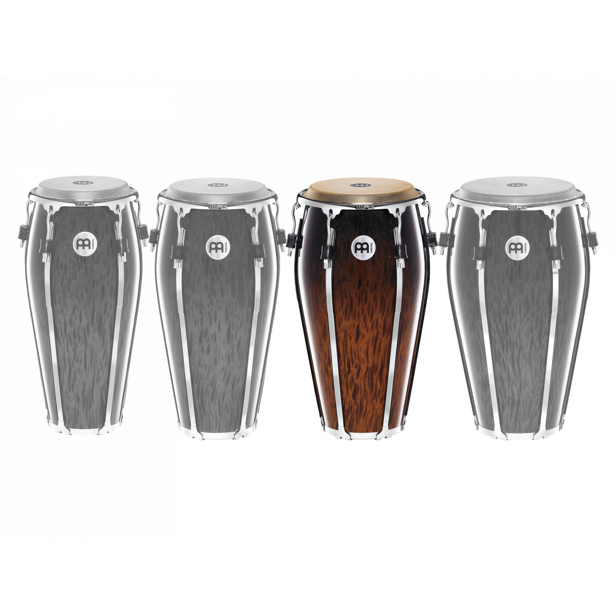 MEINL Percussion Floatune Serie Conga 12" - Brown Burl (FL12BB)