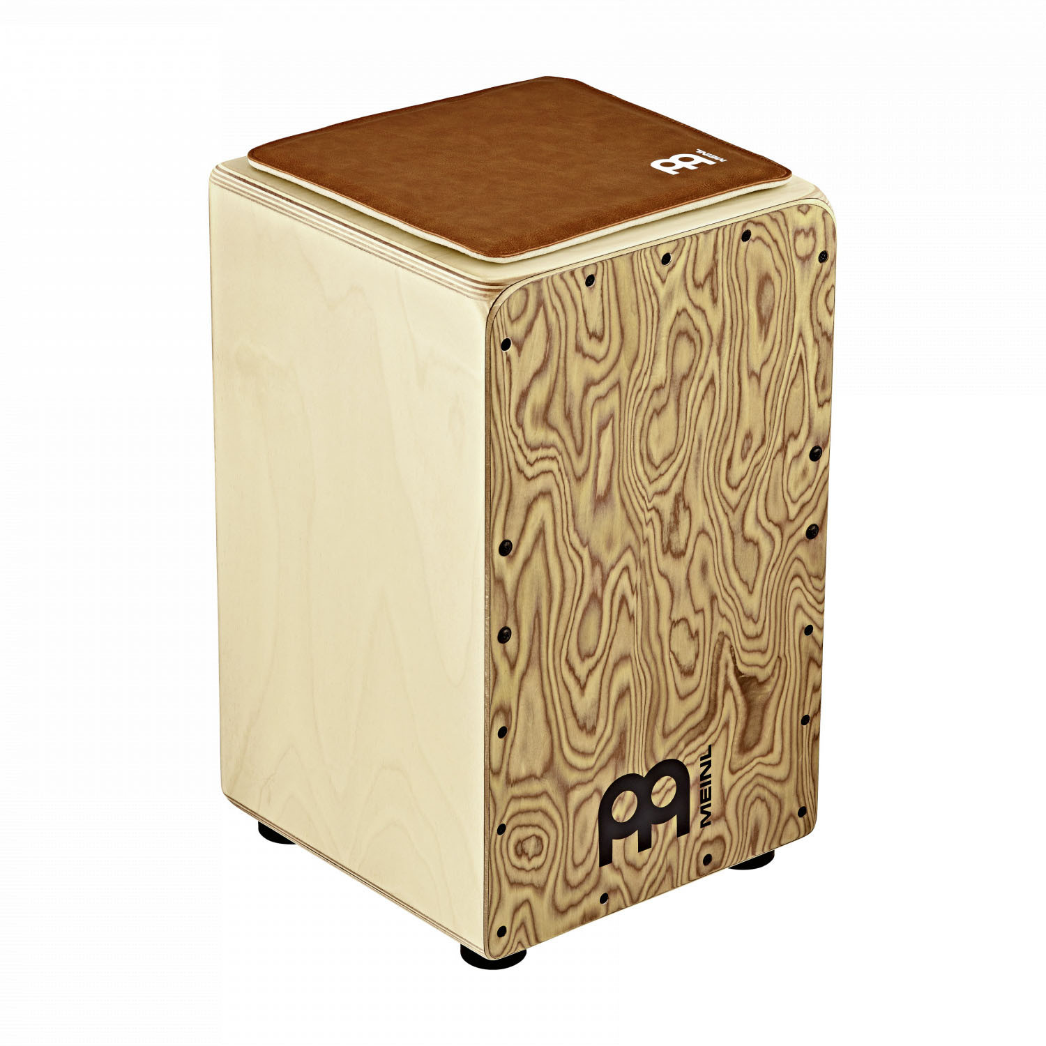 MEINL Percussion synthetic leather seat for Cajons - Vintage Brown (LCS-VBR)