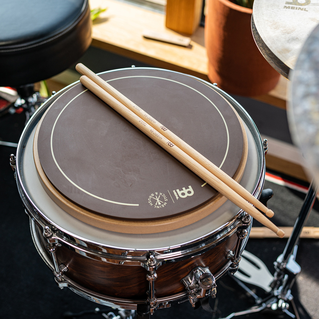 MEINL Stick & Brush - Practice Pad 12" (SB509)