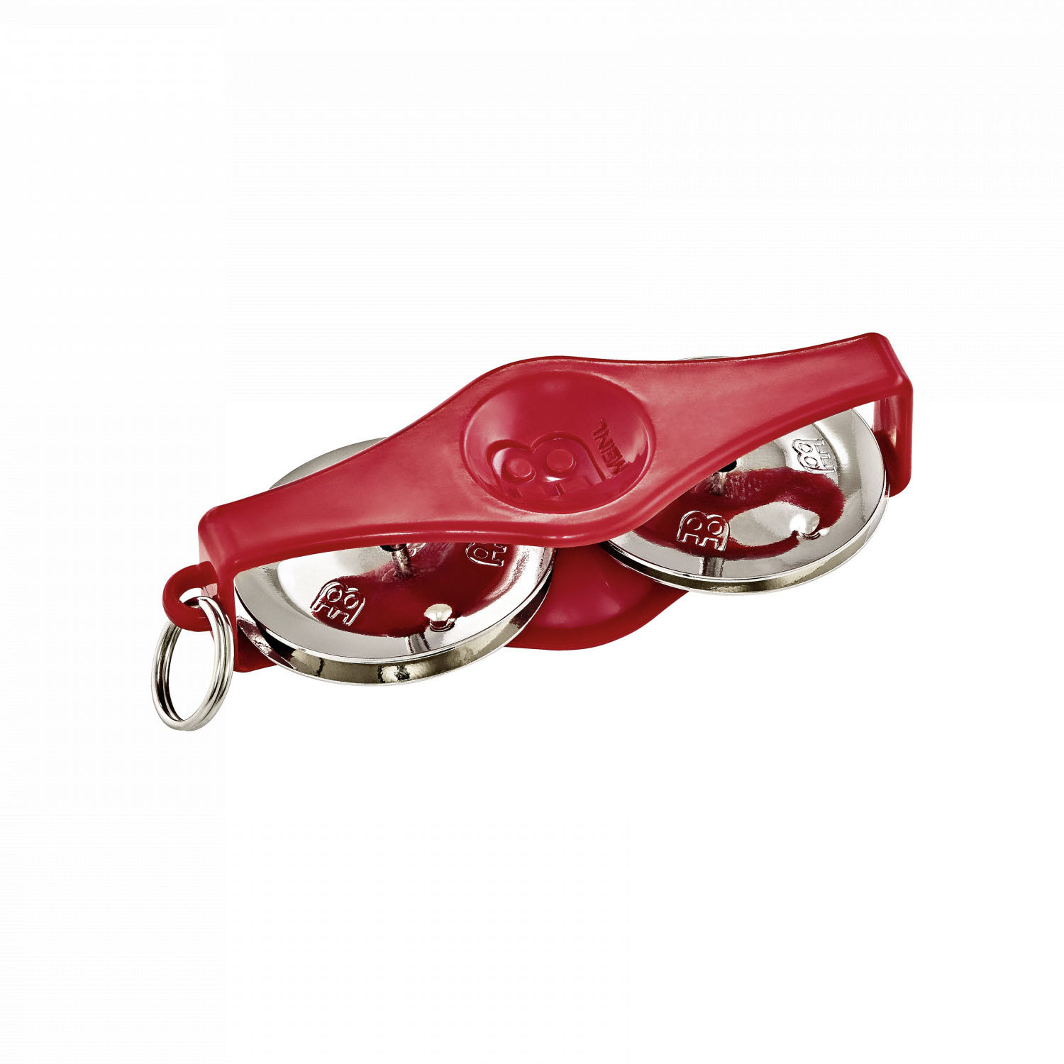 MEINL Percussion Key Ring Tambourine - red (KRT-R)
