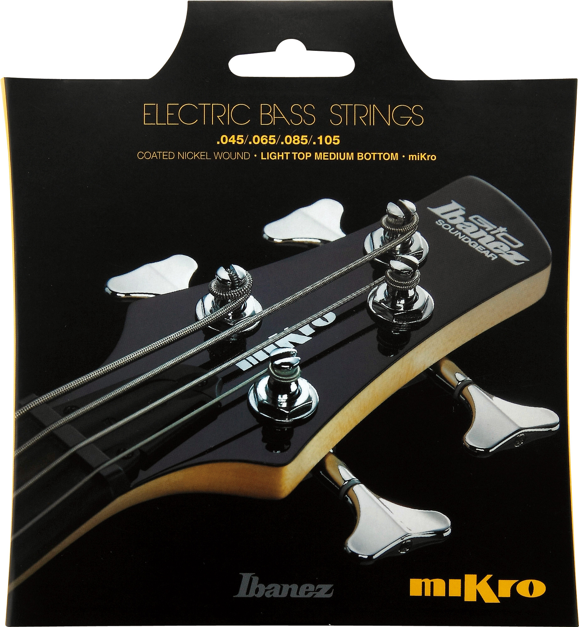 IBANEZ Saiten Set für 4 String Bass - Mikro Mensur (IEBS4CMK)