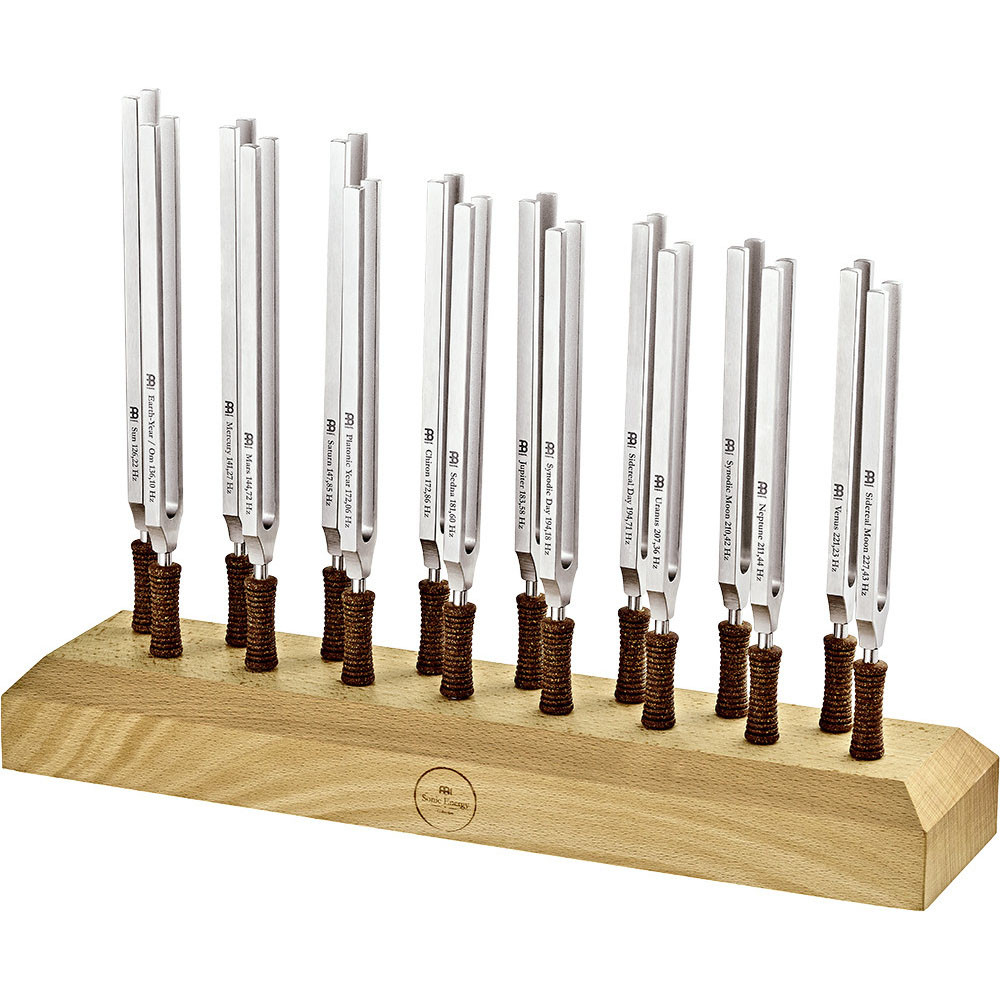 MEINL Sonic Energy Planetary Tuned Therapy Tuning Fork Set - 16 pcs. (TTF-SET-16)