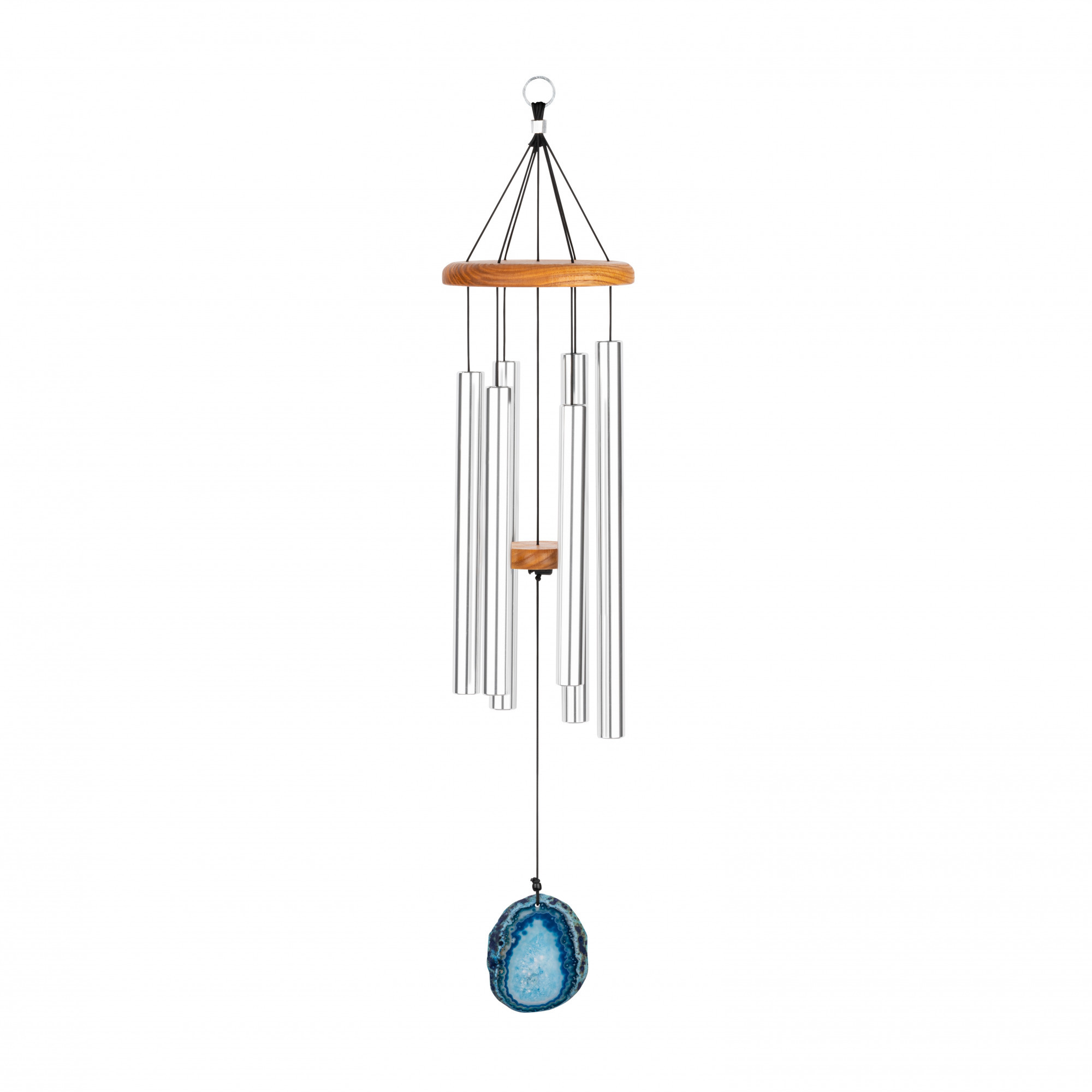 Meinl Sonic Energy Blue Agate Meditation Chime 29"/73 cm - 432 Hz - Silver (BAMC29S)