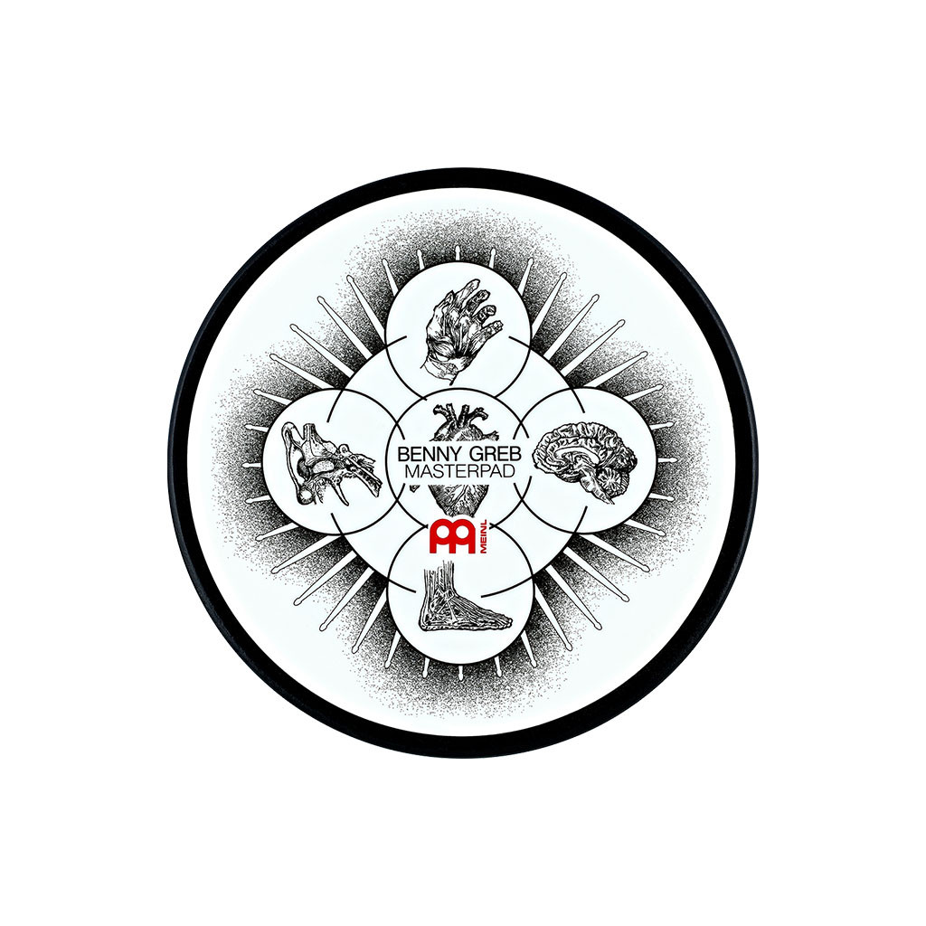 MEINL Cymbals Benny Greb Signature Practice Pad - 6" (MPP-6-BG)