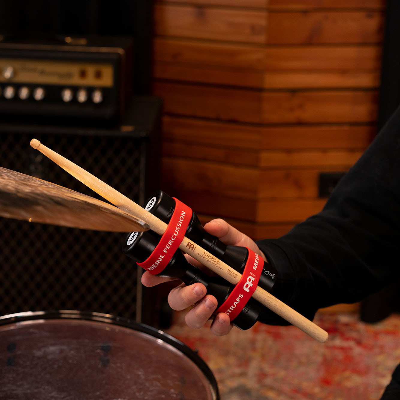 MEINL Percussion Luis Conte Shaker with Straps (MSS)