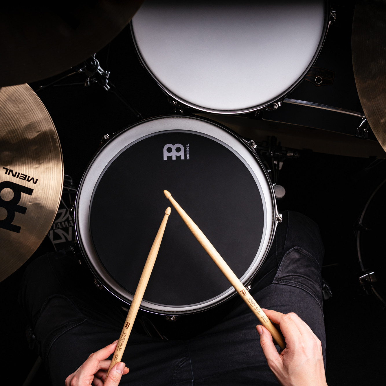 MEINL Cymbals 12" Double Sided Pad - Gray
 (MDSP12GY)