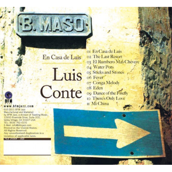 CD Luis Conte "En Casa de Luis" (CD58)