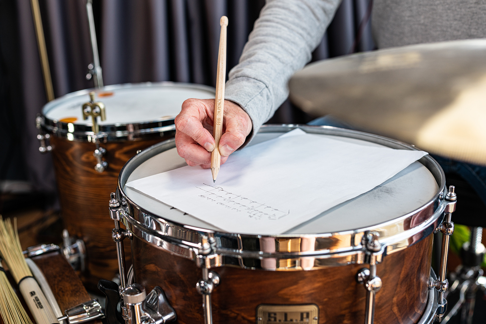 MEINL Stick & Brush - 7A Drumstick Pencil  (SB511)