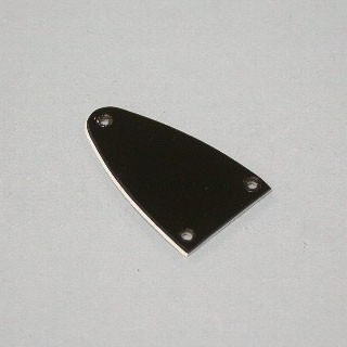 IBANEZ plastic truss rod cover - black / white for selected bass models (4PT1CSR1B)