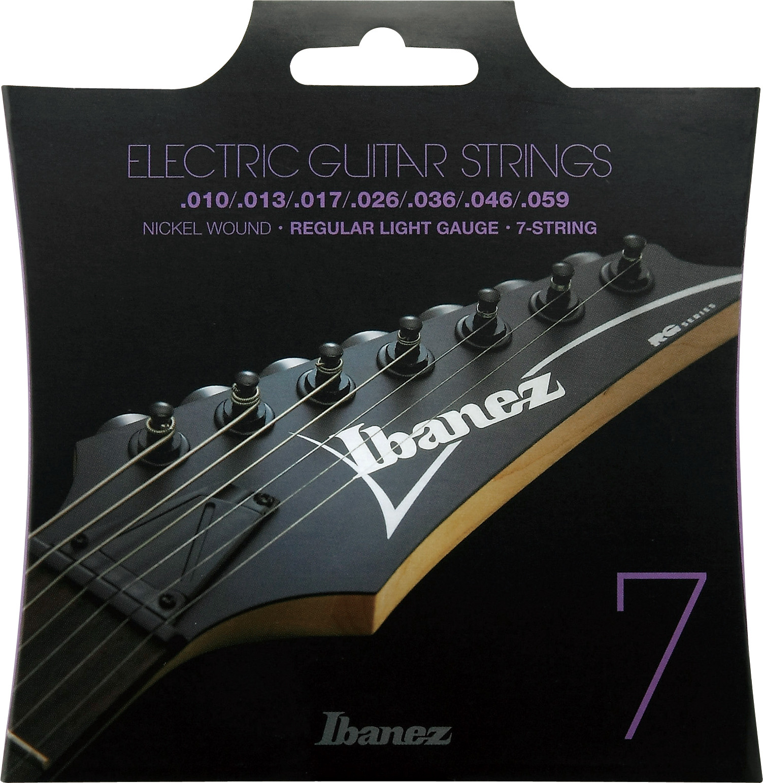 IBANEZ Saiten Set für 7 String E-Gitarre - Regular Light (IEGS71)