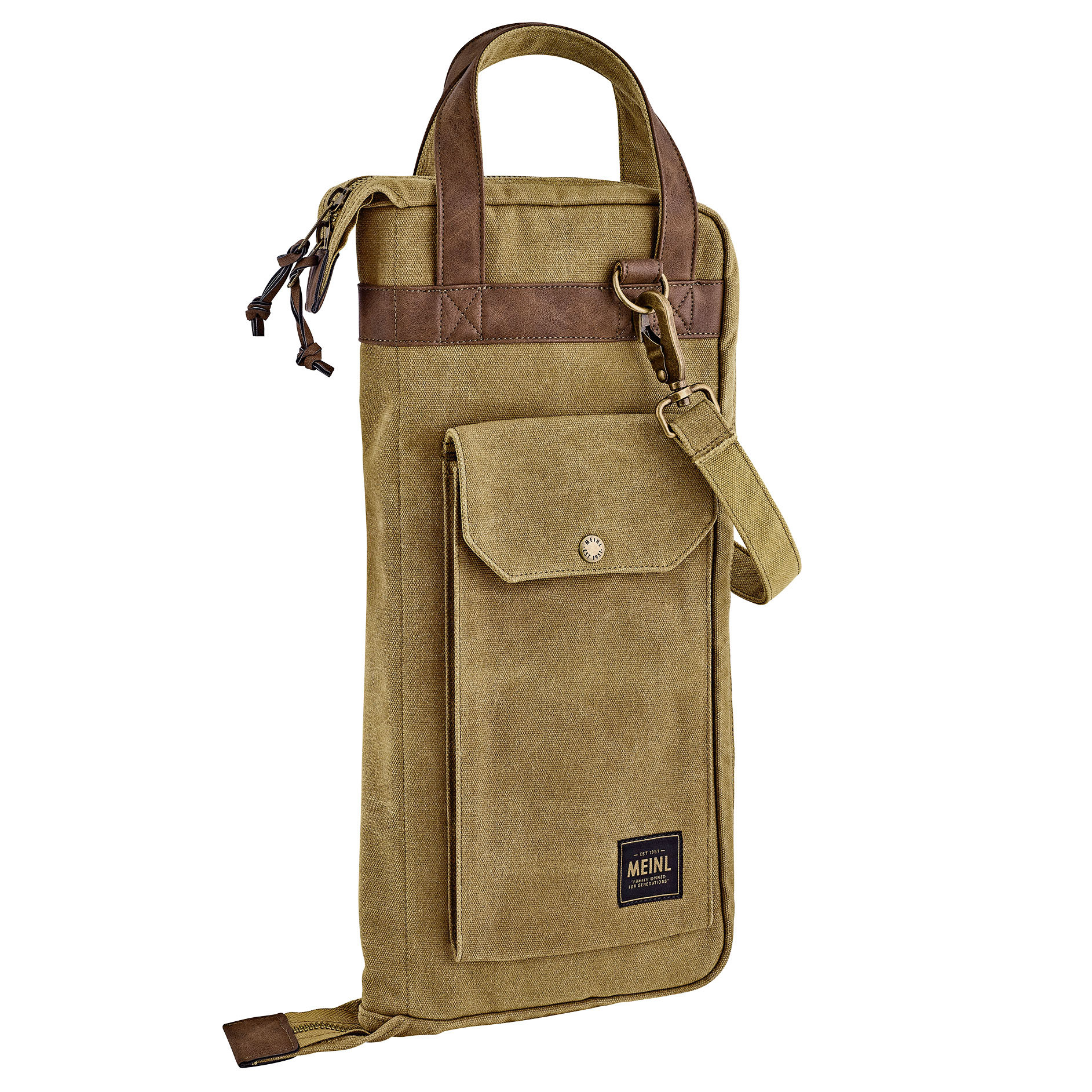 MEINL Cymbals Canvas Collection Stick Bag - Vintage Khaki (MWSKH)