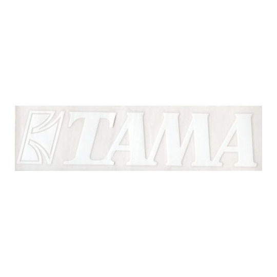 Tama sticker white - 24,5 cm x 7 cm (TLS100WH)
