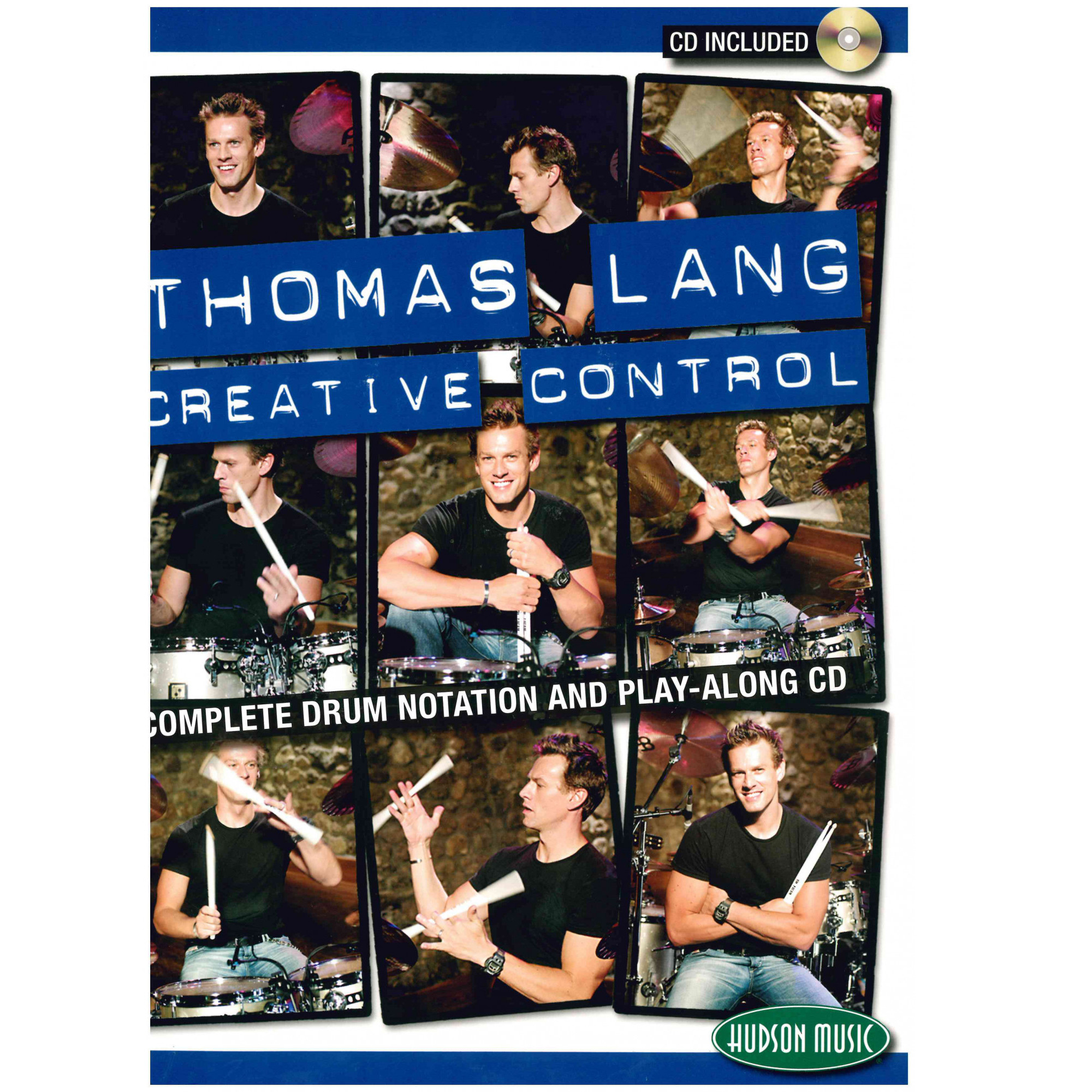 Thomas Lang "Creative Control" Book with Play-Along CD (TLANGCCON)