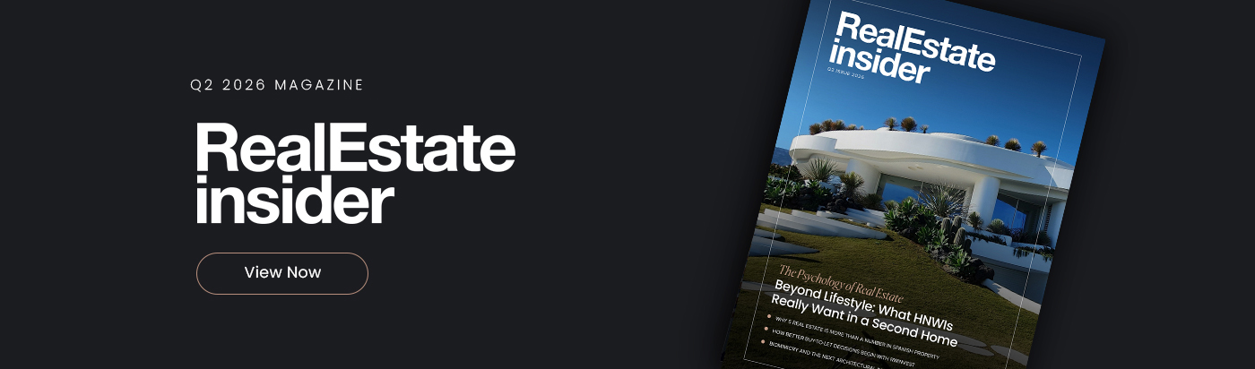 Real Estate Insider Magazine - Quarterly Edition Banner
