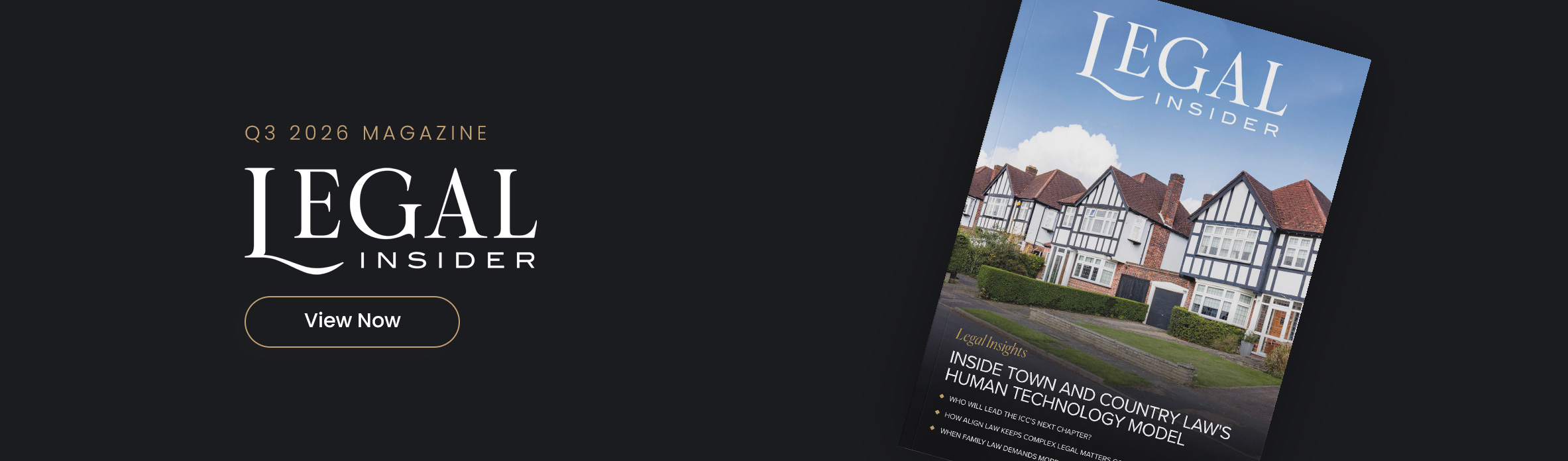 Legal Insider Magazine - Quarterly Edition Banner