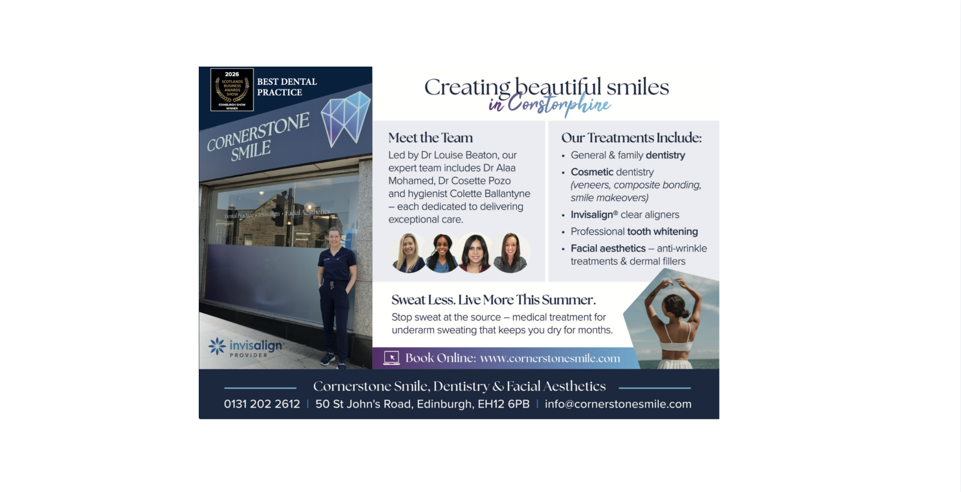 Creating Healthier Smiles, Enhancing Lives: Cornerstone Smile’s Commitment to Excellence.