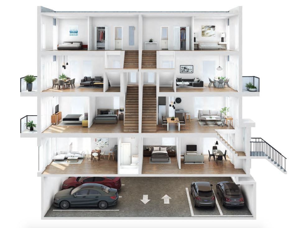 Additional image 7 of 4HUNDRED EAST MALL Urban Townhomes