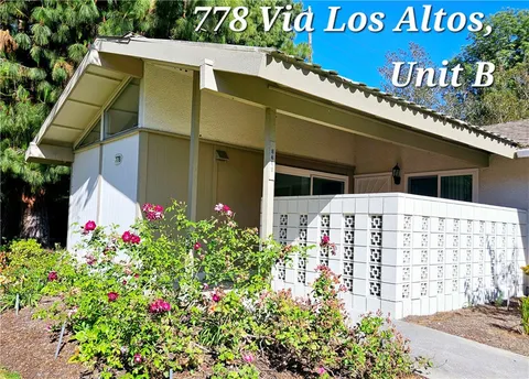 778 Via Los Altos Unit B, Laguna Woods, CA 92637