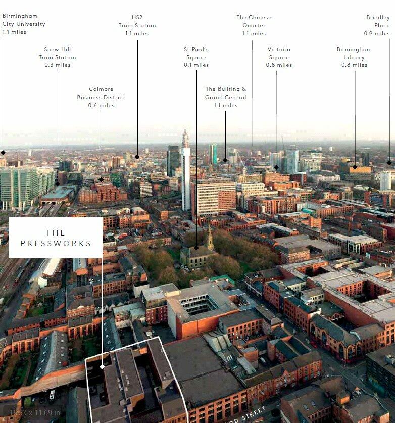 Additional image 3 of 34 Northwood Street, The Pressworks, Birmingham, B3
