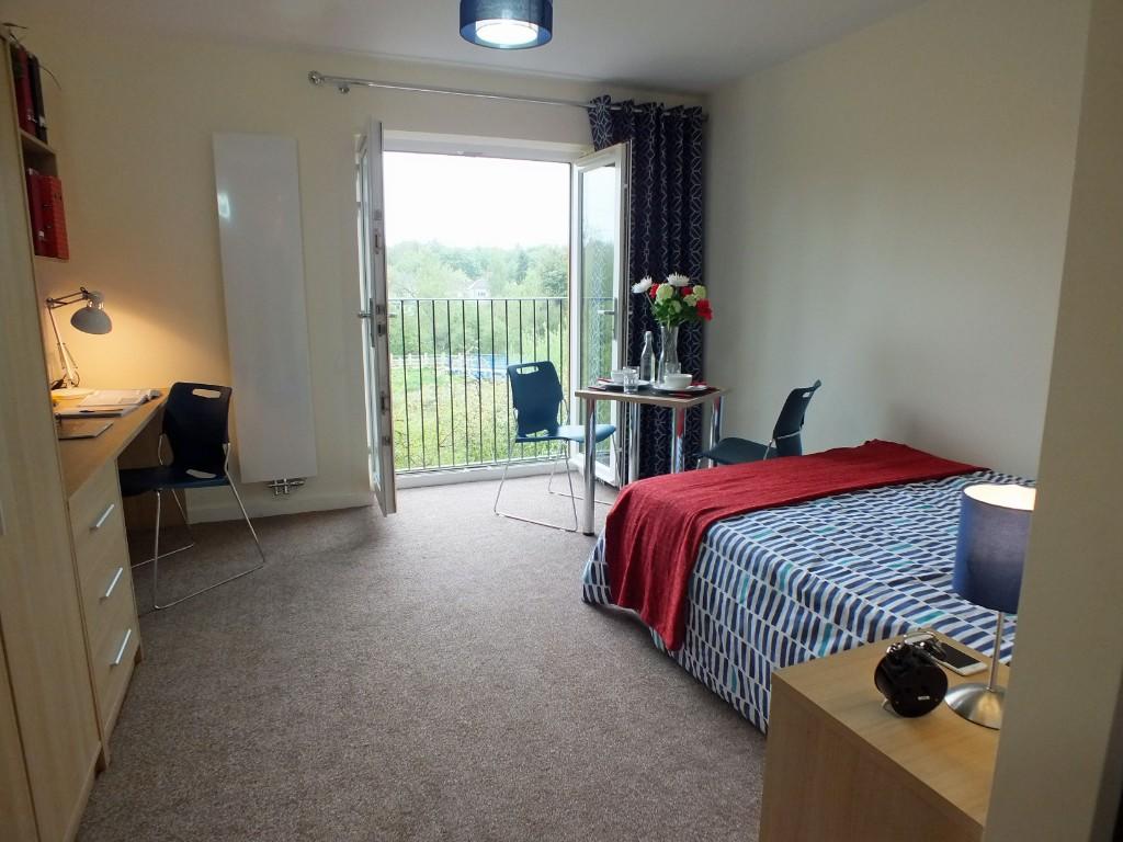 Additional image 5 of Riverside House Student Studios, Cadnam Close Harborne Birmingham, with Bourne Brook nature reserve as a backdrop