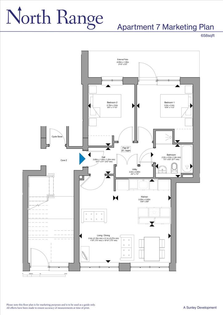 Additional image 10 of Apartment 7, North Range, Walcot Yard, Bath, BA1