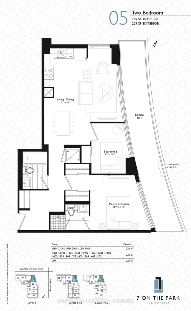 1461 Lawrence Ave Unit 1805