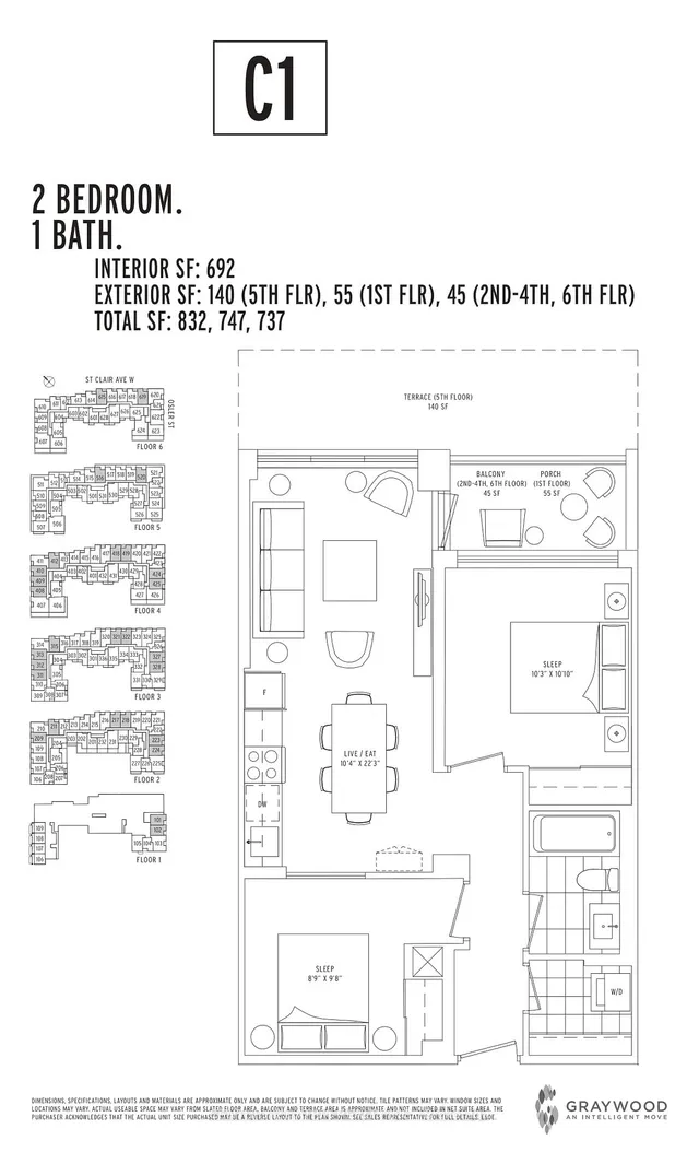 Additional image 29 of 1787 St Clair Ave Unit 224