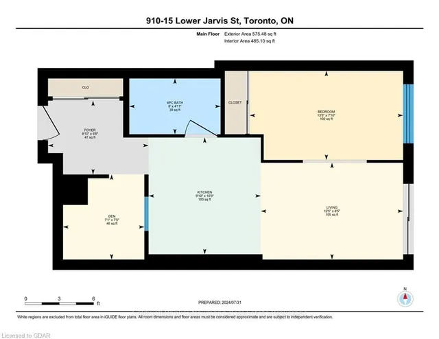 Additional image 21 of 15 LOWER JARVIS STREET Unit 910