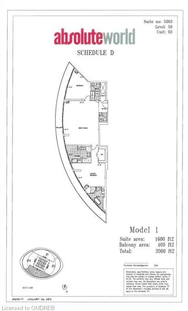 Additional image 49 of 50 Absolute Ave Unit PH3 - 5003