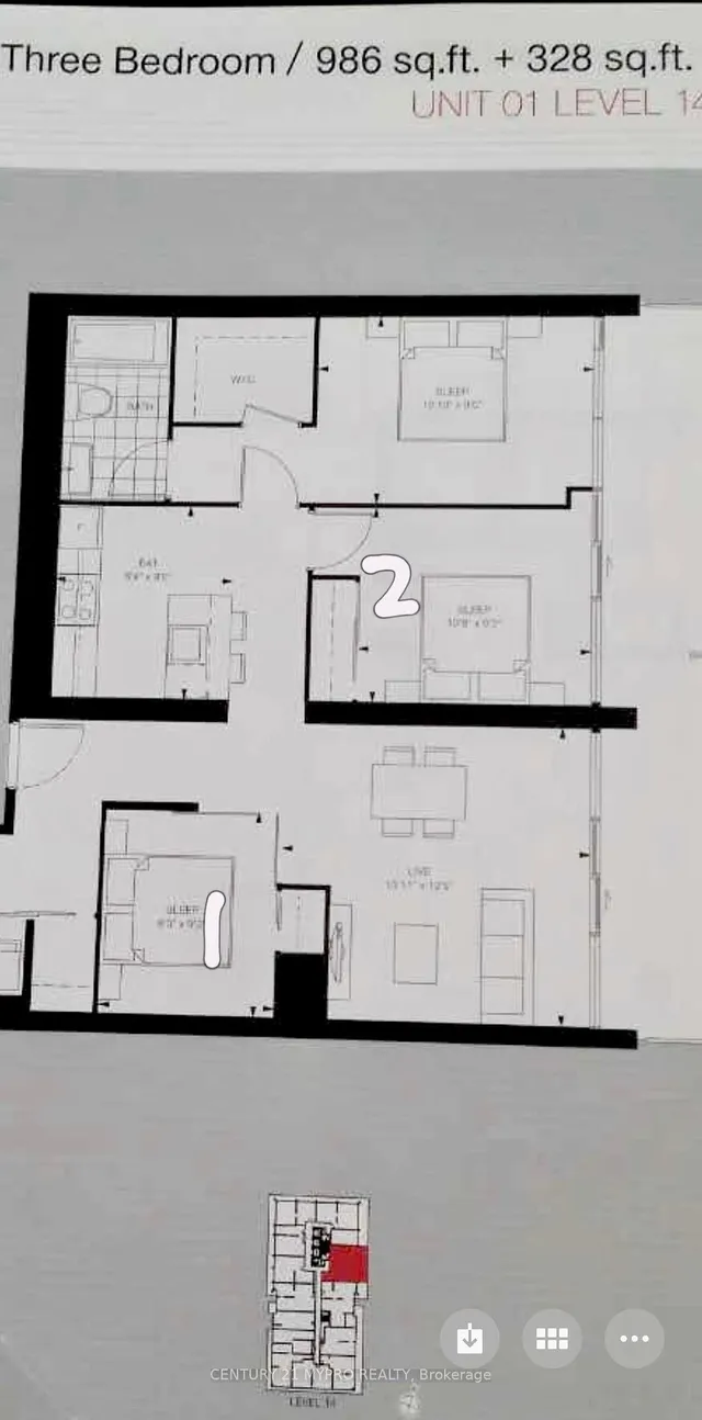 Additional image 5 of 57 st joseph St Unit 1501