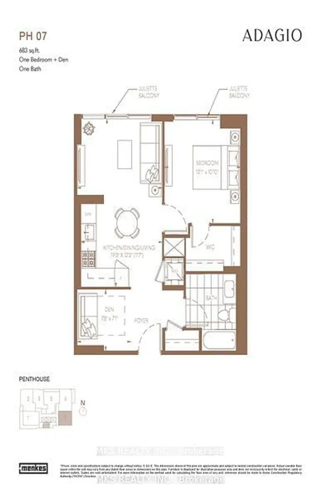 Additional image 20 of 771 Yonge St Unit PH07