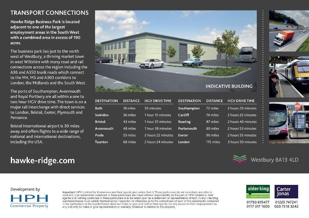 Additional image 14 of Land For Sale, Hawke Ridge Business Park, Westbury BA13 4LD