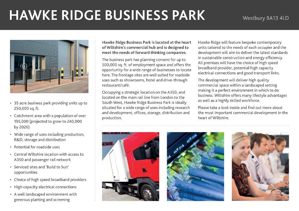 Additional image 11 of Land For Sale, Hawke Ridge Business Park, Westbury BA13 4LD