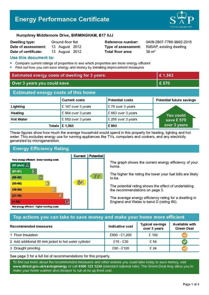 Additional image 5 of Humphrey Middlemore Drive