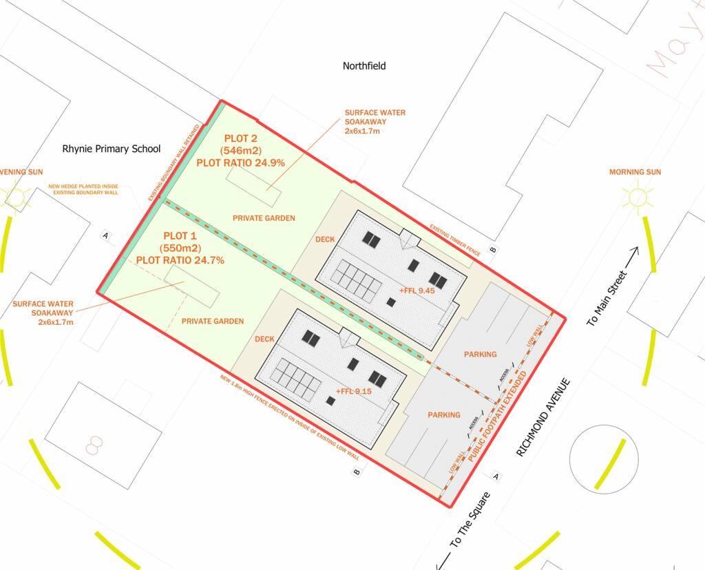 Additional image 3 of Two House Sites, Richmond Avenue, Rhynie, Huntly, Aberdeenshire, AB54