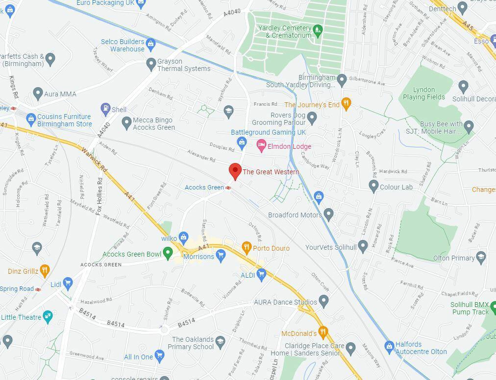 Additional image 6 of Great Western, 10 Yardley Road, Acocks Green, Birmingham, West Midlands, B27 6EB