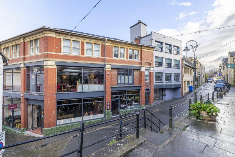 A contemporary penthouse apartment in central Frome