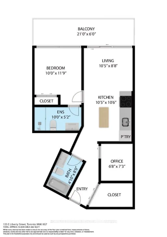 Additional image 19 of 135 East Liberty St Unit 717