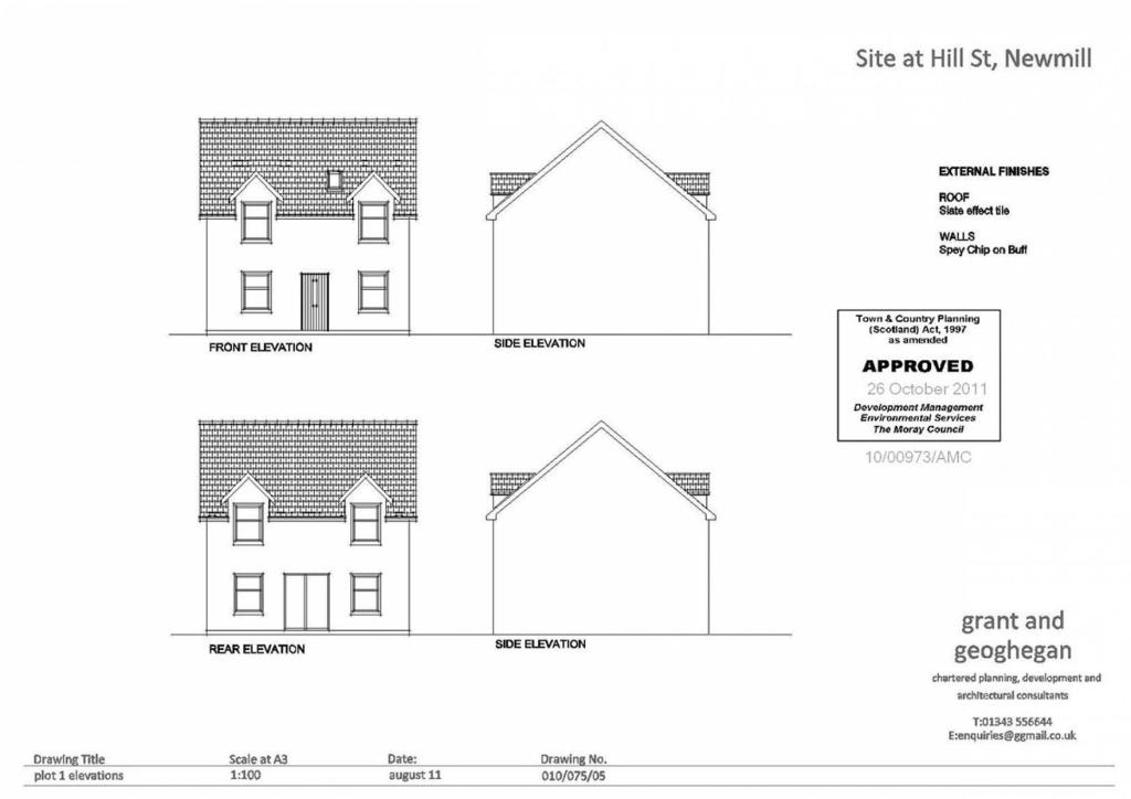 Additional image 15 of Plot 3  Hill Street, Newmill, Keith, AB55 6TY