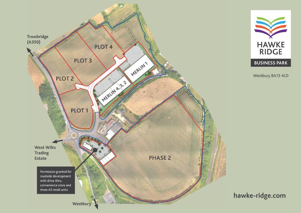 Additional image 2 of Commercial Land For Sale, Hawke Ridge Business Park, Westbury BA13 4LD