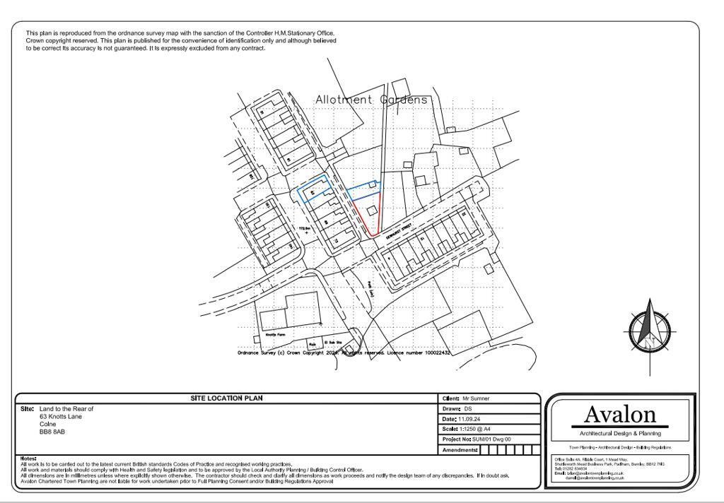 Additional image 5 of Land To Rear Of 63 Knotts Lane, Colne, Lancashire