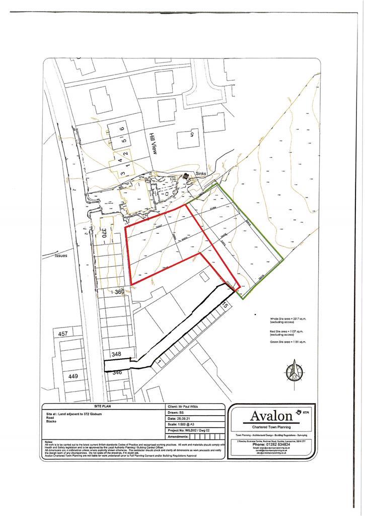 Additional image 4 of Land Adjacent To , 372 Gisburn Road, Blacko, Nelson, Lancashire
