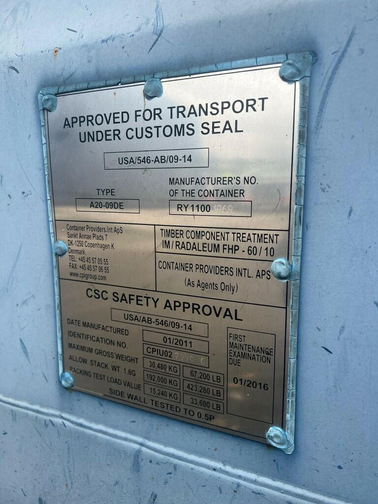 Additional image 7 of TO LET - Newly Refurbished 20ft Storage Shipping Container, Lowercroft Business Park, Bury, BL8