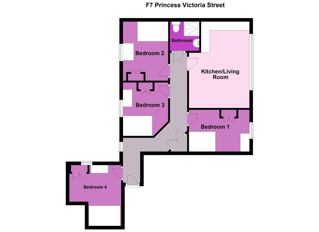 Additional image 2 of Princess Victoria St F7, Flat 7 (Rear), Clifton, Bristol, BS8