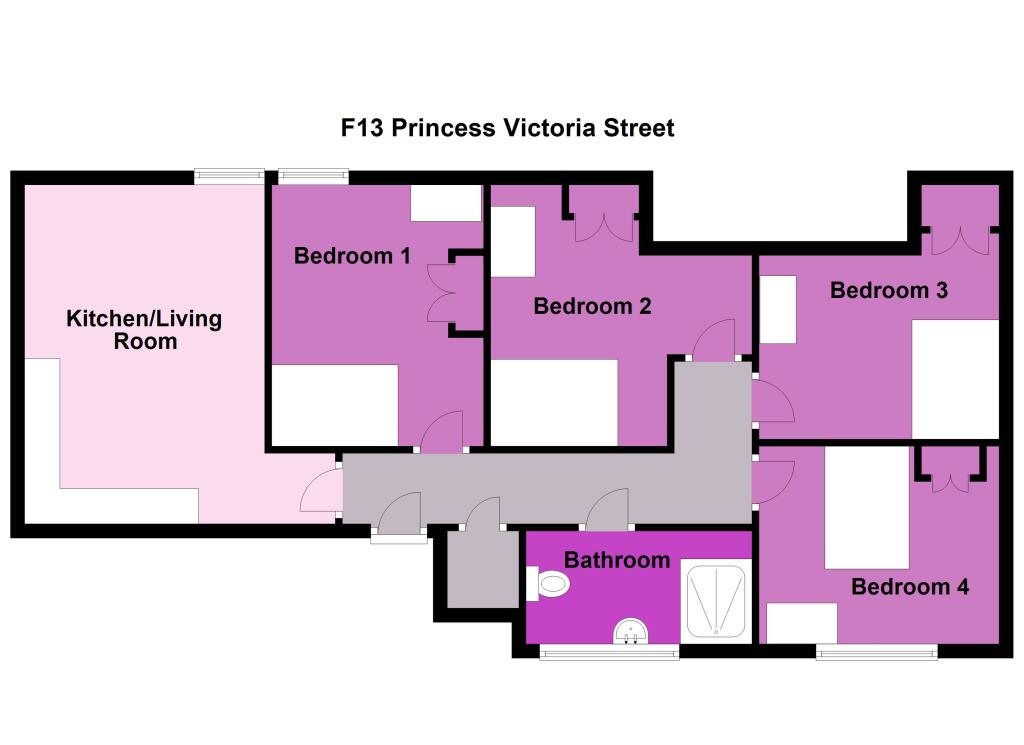 Additional image 8 of Princess Victoria St F13, Flat 13 (front), Clifton, Bristol, BS8