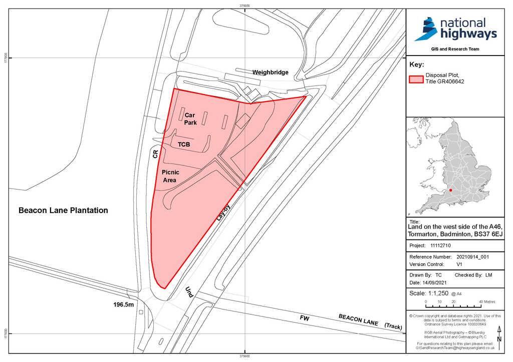 Additional image 2 of Land On The West Side Of The A46, Tormarton, Gloucestershire, BS37 6EJ