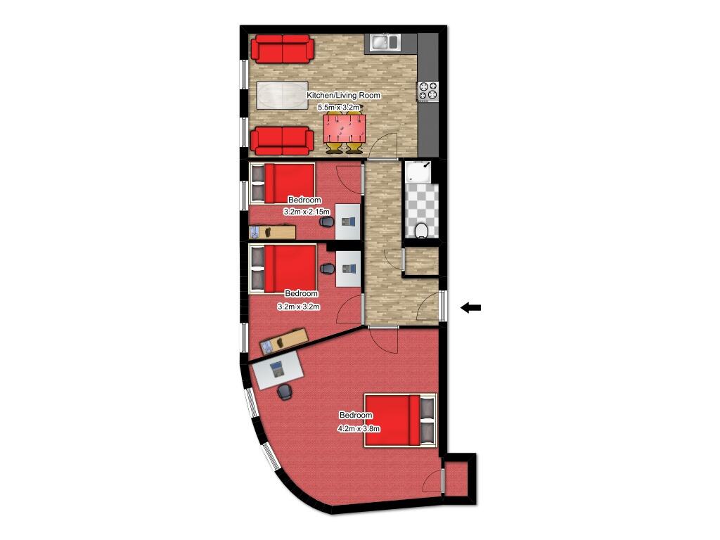 Additional image 4 of Queens Road (Flat 1), Clifton, Bristol, BS8