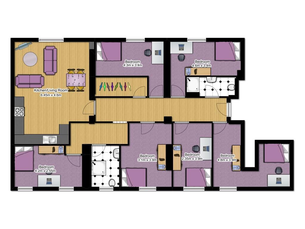 Additional image 5 of 7-12 Triangle South, Clifton, Bristol, BS8