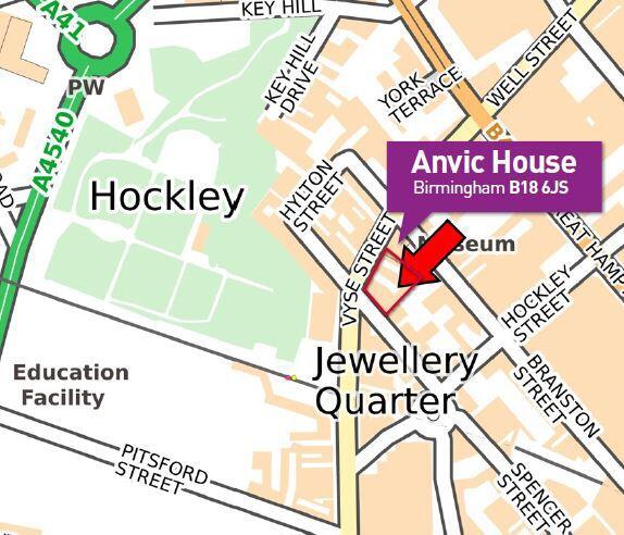 Additional image 3 of Anvic House, (83-84) & 80-82 (inc) Vyse Street, Jewellery Quarter, Birmingham, West Midlands, B18