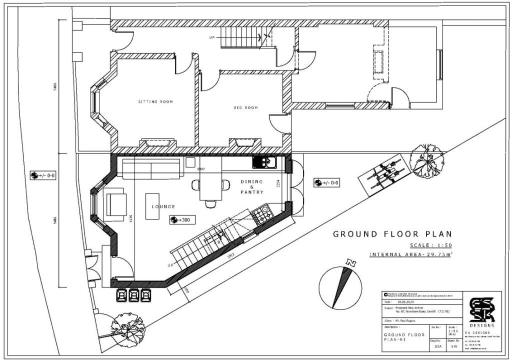Additional image 4 of Land at 7 Wyndham Road, Cardiff, CF11 9EJ